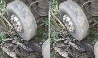 कालाअंब-त्रिलोकपुर रोड पर बेकाबू ट्रॉले ने कुचले चार लोग