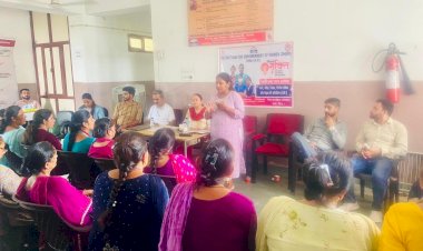 मिशन शक्ति योजना के तहत हरोली में जागरूकता शिविर आयोजित