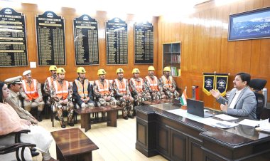 आपदा से निपटने के लिए 9 सदस्यीय त्वरित प्रतिक्रिया दल किया गठित