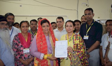 तीन विधानसभा क्षेत्रों के उप-चुनावों में दो कांग्रेस व एक भाजपा प्रत्याशी चुनाव जीता