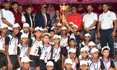 स्वास्थ्य मंत्री ने लड़कों की अंडर-14 क्षेत्रीय खेल-कूद प्रतियोगिता के समापन समारोह की अध्यक्षता की