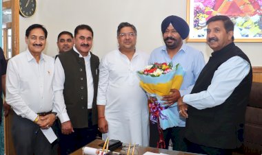 हरदीप सिंह बावा ने उप-मुख्यमंत्री से भेंट की