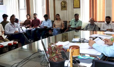 मंडी जिले में नाबार्ड द्वारा 10000 एफपीओ के गठन एवं संवर्धन योजना की प्रगति की समीक्षा बैठक आयोजित