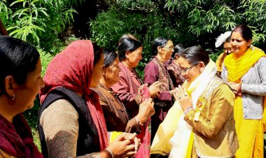सब्जी मंडी  का निर्माण कार्य जल्द होगा शुरू विधायक..... अनुराधा राणा
