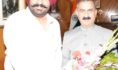 नवनिर्वाचित विधायक हरदीप सिंह बावा ने मुख्यमंत्री से की भेंट