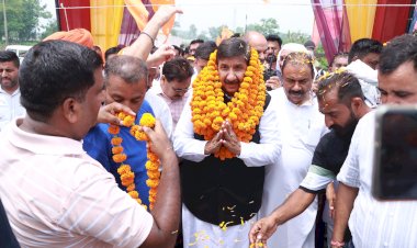 राजनीति में जनसेवा और जनकल्याण ही मेरा ध्येय - मुकेश अग्निहोत्री