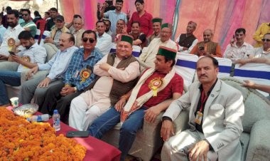 नौहराधार में 30 लाख की लागत से निर्मित होगा लोक भवन- विनय कुमार