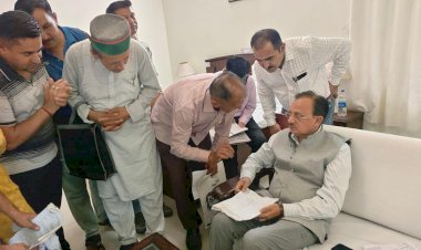 हर्षवर्धन चौहान ने पांवटा साहिब व कफोटा तथा शिलाई में सुनी जनसमस्याएं