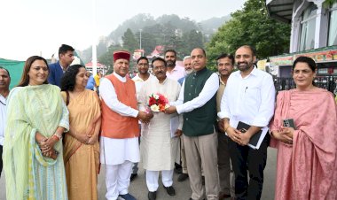 मुख्यमंत्री द्वारा नीति आयोग की बैठक का बहिष्कार हिमाचल के हितों से खिलवाड़ : जयराम ठाकुर