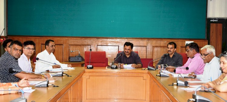 ज़िला स्तरीय सार्वजनिक वितरण समिति एवं ज़िला स्तरीय सतर्कता समिति की समीक्षा बैठक आयोजित