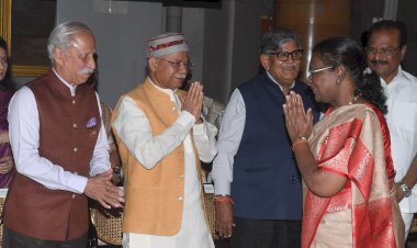 राज्यपाल ने राष्ट्रपति भवन में आयोजित सम्मेलन में भाग लिया