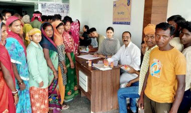 जोल सप्पड़ में 180 श्रमिकों के स्वास्थ्य की निशुल्क जांच