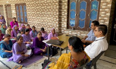 मिशन शक्ति के अंतर्गत नादौन में आयोजित किया गया जागरुकता शिविर