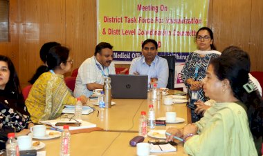 9 अगस्त को राष्ट्रीय कृमि मुक्ति दिवस पर जिला के चार लाख बच्चों को दी जाएगी एल्बेंडाजोल की गोली: हेमराज बैरवा