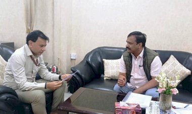 श्रमिक कल्याण बोर्ड के अध्यक्ष ने श्रम महानिदेशक से की भेंट