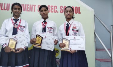 भूमिका और रिधिमा चौधरी ने द्वितीय स्थान किया हासिल