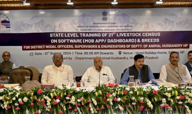 नीति निर्धारण के लिए पशुधन की गणना आवश्यक - चंद्र कुमार