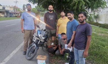 2,118 किलोग्राम गांजा पकड़ा, पुलिस ने धरे 2 अरोपी