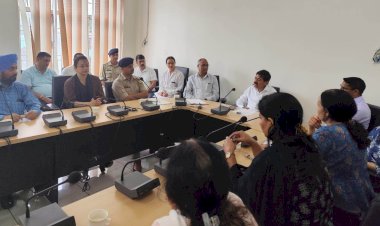 मेडिकल कालेज की एंटी रैगिंग कमेटी ने की आवश्यक प्रबंधों की समीक्षा