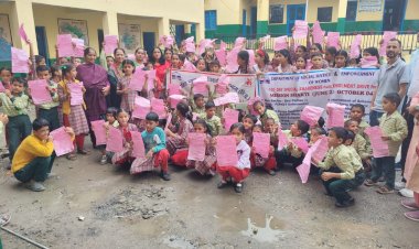 राजकीय माध्यमिक विद्यालय संगडाह में एक दिवसीय जागरूकता शिविर का आयोजन