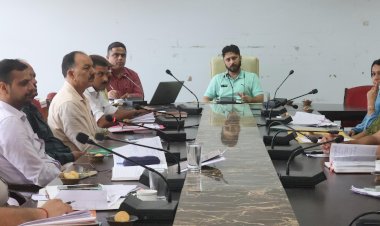 एनजीटी मामलों के संबंध में गठित जिला स्तरीय टास्क फोर्स की समीक्षा बैठक आयोजित