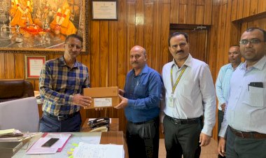 यूको बैंक ने सीएसआर के तहत नगर परिषद नाहन को प्रदान की 27 स्ट्रीट लाइट्स