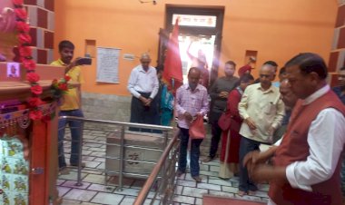 नाहन में भाजपा अध्यक्ष की अगुवाई में चला सदस्यता अभियान, ऐतिहासिक कालीस्थान मंदिर के गुरु किशोरी नाथ जी को बनाया पार्टी सदस्य