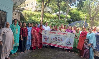 पोषण मेले में समझाया पारंपरिक व्यंजनों का महत्व