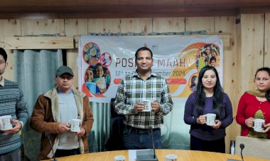 लाहौल में पोषण माह के दौरान कुपोषित बच्चों की वृ‌द्धि निगरानी के लिए फ़ोर्टनाइट मॉनिटरिंग प्लान तैयार