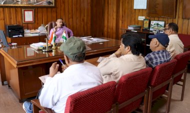 मतदान केन्द्रों के युक्तिकरण सम्बन्धी बैठक आयोजित