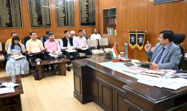 महात्मा गांधी एवं लाल बहादुर शास्त्री की जयंती समारोह को लेकर बैठक आयोजित