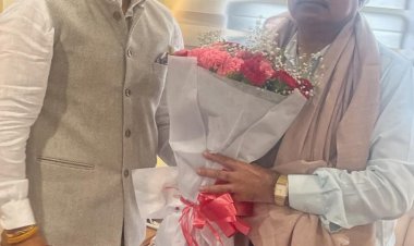 विक्रमादित्य सिंह ने भारतीय रेलवे बोर्ड के अध्यक्ष से भेंट की