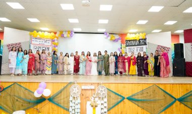 माता पद्मावती कॉलेज आफ नर्सिंग में फेयरवेल पार्टी का आयोजन