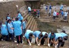 आदर्श मोनाल इको क्लब ने श्रमदान से संवारी बाउड़ी ....नौणी के बाग में लगाया एक दिवसीय कैम्प