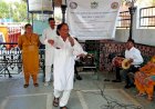 फोक मीडिया दलों ने भूकंप सुरक्षित भवन बनाने को लेकर ग्रामीण किए जागरूक