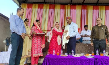 विधायक सुरेश कुमार ने जाहू में किया मेवा उत्सव का शुभांरभ