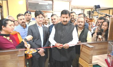 उप मुख्यमंत्री ने एचआरटीसी के संग्रहालय एवं वाल ऑफ हॉनर का किया शुभारंभ