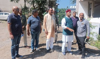 नवनिर्मित भाजपा कार्यालय नाहन का भाजपा राष्ट्रीय अध्यक्ष जेपी नड्डा 5 अक्टूबर को करेंगे उद्घाटन