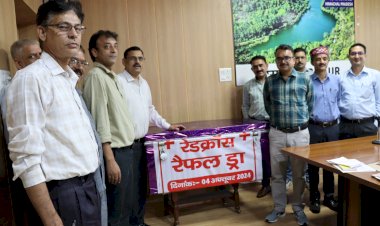 अतिरिक्त जिला दण्ड़ाधिकारी सिरमौर ने निकाला जिला रेडक्रास सोसाईटी का रैफल ड्रा