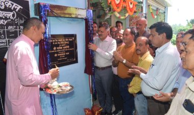 राजेश धर्माणी ने बरोट में किया उचित मुल्य के सब डिपो का शुभारंभ