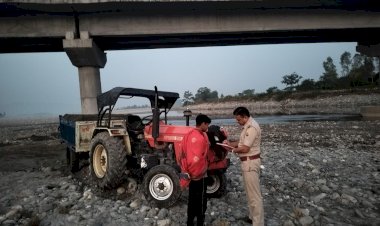 पांवटा में अवैध खनन के 15 चालान, 22,500 रुपए जुर्माना वसूला