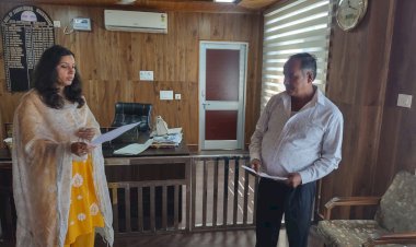 भदरोल पंचायत के नवनिर्वाचित उपप्रधान को दिलाई शपथ