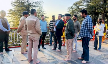 उपायुक्त ने जाखू दशहरा मेला की तैयारियों का लिया जायजा