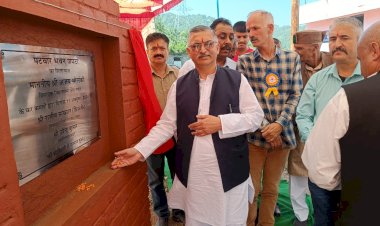 विधायक अजय सोलंकी ने जमटा में किए लगभग 25 लाख रुपए के उद्घाटन और शिलान्यास