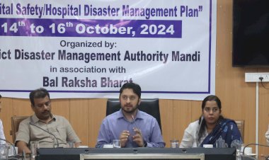मंडी में अस्पताल सुरक्षा व अस्पताल आपदा प्रबंधन प्लान पर  कार्यशाला शुरू