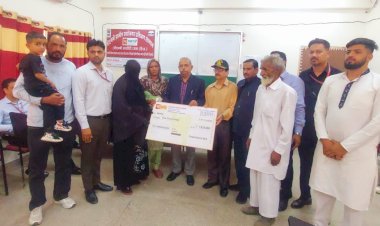 पीएनबी ने शहीद दिलवर खान के परिवार को प्रदान किया 1 करोड़ रुपये का बीमा लाभ