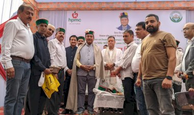 बागवानी मंत्री ने एचपीएमसी के फल विधायन केन्द्र जड़ोल में 7.51 करोड़ रुपये से निर्मित वाईन यूनिट का किया उद्घाटन