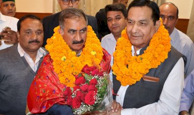 हिमाचल प्रदेश अनुसूचित जाति आयोग के नव नियुक्त अध्यक्ष ने मुख्यमंत्री से की भेंट