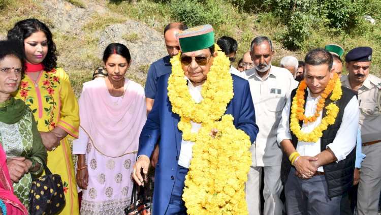डॉ. शांडिल ने शमरोड़ में किया 13 लाख रुपये के विकास कार्यों का लोकार्पण