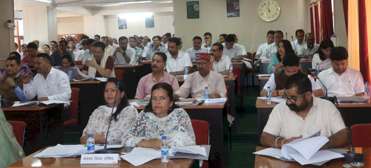 जिला परिषद ने मनरेगा के 109 करोड़ रुपये के कार्याें को दी मंजूरी